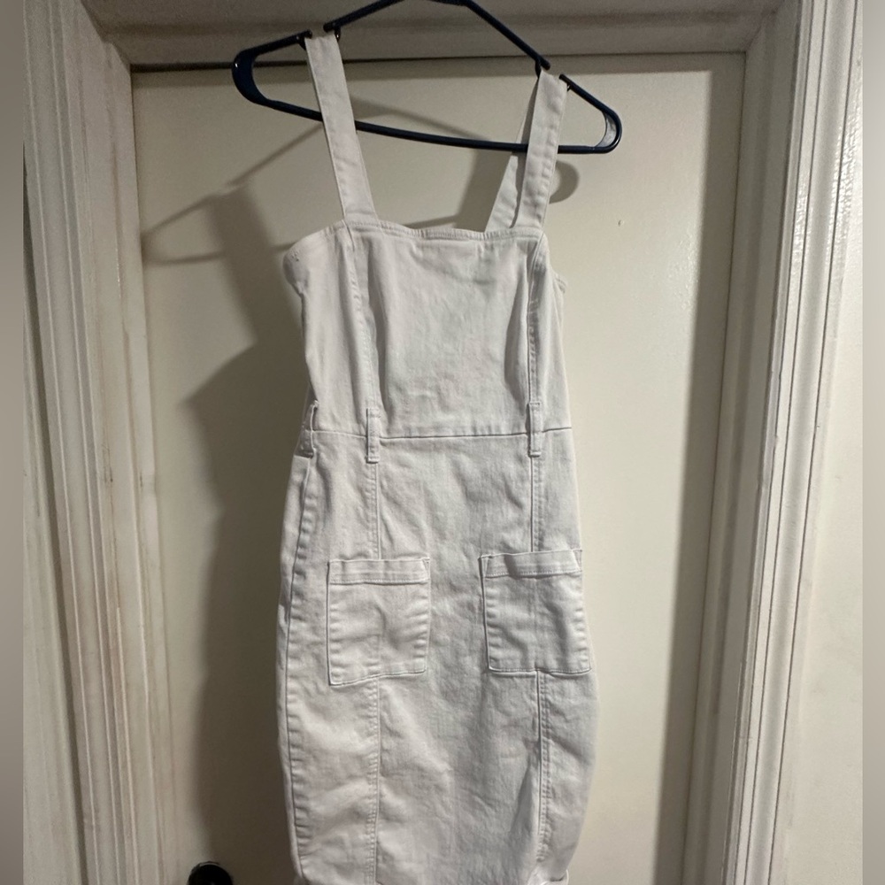 JustFab Cream Denim Apparel
